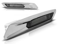Tuning-Tec Zijkant knipperlichten BMW F10/F11 10-13 ZILVER SMOKE