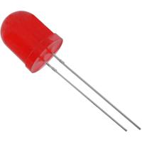 HuiYuan 10003R1D-EHC-B Bedrade LED Rood Rond 10 mm 550 mcd 50 ° 20 mA 2.1 V - thumbnail