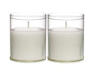 Bolsius Kaarsen Sparkle Light Transparant 2 Stuks