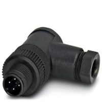 Phoenix Contact 1681091 Sensor/actuator connector, niet geassembleerd M12 Aantal polen: 4 Stekker, haaks 1 stuk(s)