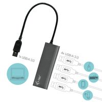 i-tec Metal Superspeed USB 3.0 4-Port Hub - thumbnail