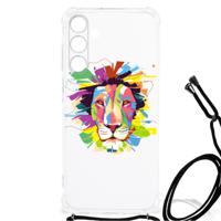 Samsung Galaxy A25 Stevig Bumper Hoesje Lion Color