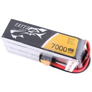 GensAce Lipo 25C 22.2 volt 7000mah met XT90 Stekker