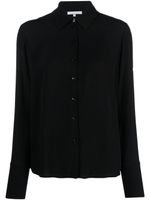 Patrizia Pepe chemise Essential en crêpe - Noir