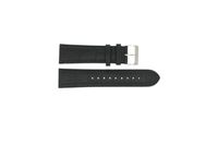 Horlogeband Esprit ES101001 Croco leder Zwart 24mm - thumbnail