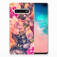 Samsung Galaxy S10 Plus TPU Case Bosje Bloemen - thumbnail