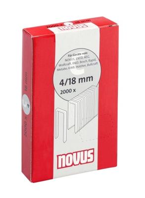 Novus Nieten Smalrug C 4/18 mm - 2000 Stuks Novus Nieten Smalrug C 4/18 mm - 2000 Stuks