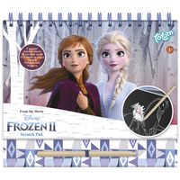 Totum Totum Frozen Scratchboek - thumbnail