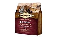 Carnilove 512256 Droogvoer voor katten en volwassenen, Reno 2 kg droogvoer voor katten (Adulto, Reno, 2 kg, vierwieler)