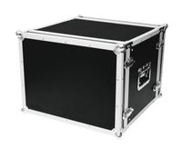 ROADINGER Effect Rack CO DD, 8U, 24cm deep, black - thumbnail