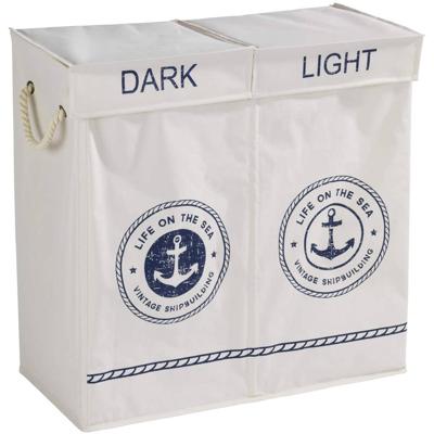 WENKO 62003100 wasmand 108 l Rechthoekig Polyester Blauw WENKO 62003100 wasmand 108 l Rechthoekig Polyester Blauw