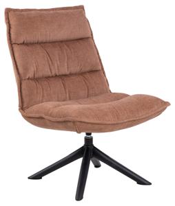 Fauteuil Cervona Bruin Draaibaar - Giga Living