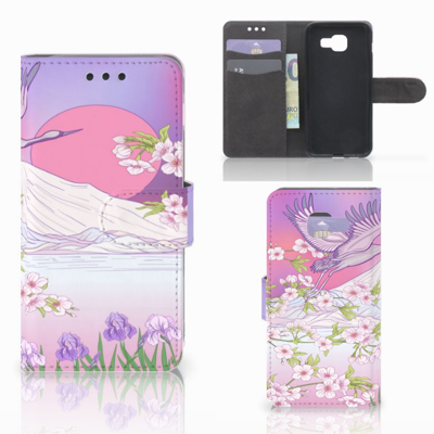 Samsung Galaxy A3 2016 Telefoonhoesje met Pasjes Bird Flying Samsung Galaxy A3 2016 Telefoonhoesje met Pasjes Bird Flying