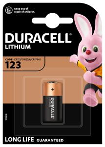 Duracell 123106 huishoudelijke batterij Wegwerpbatterij CR123A Lithium