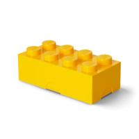 Room Copenhagen 40231732 LEGO lunchbox broodtrommel, 8 noppen, geel, 20 x 10 cm