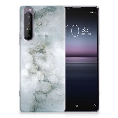 Hoesje maken Sony Xperia 1 II Painting Grey Hoesje maken Sony Xperia 1 II Painting Grey