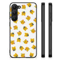 Back Case voor Samsung Galaxy S23 Plus Katten Emojis