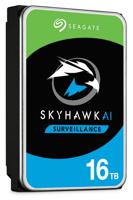 Seagate Surveillance HDD SkyHawk AI interne harde schijf 16 TB 7200 RPM 256 MB 3.5" SATA III