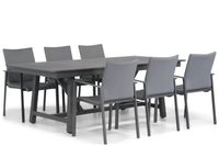 Lifestyle Rome/General 217/277 cm dining tuinset 7-delig