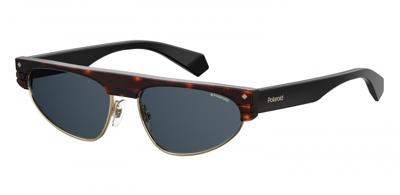 Polaroid zonnebril 6088 086/C3 dames bruin met grijze lens Polaroid zonnebril 6088 086/C3 dames bruin met grijze lens