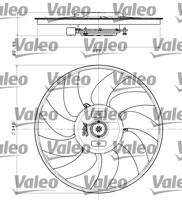 Koelventilatorwiel VALEO, u.a. für Audi - thumbnail