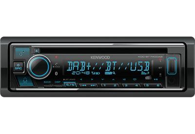 Autoradio enkel DIN Kenwood KDC-BT740DAB Incl. DAB-antenne, DAB+ tuner