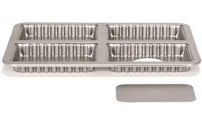 Patisse Mini Quichevorm Silver Top Losse Bodem 4 Vaks