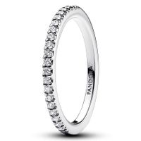 Pandora 192999C01 Ring Sparkling Band zilver-zirconia zilverkleurig-wit - thumbnail