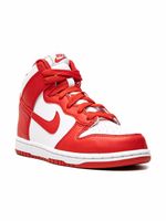 Nike Kids baskets montantes Dunk - Rouge - thumbnail