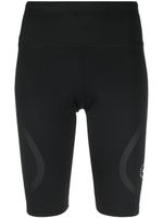 adidas by Stella McCartney short de cyclisme à logo imprimé - Noir - thumbnail