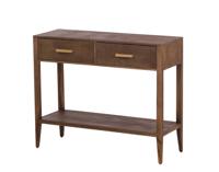 Tower Living Sidetable Belvedere Mangohout, 110cm - Bruin - thumbnail