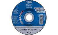 PFERD EH 125-2,4 SG ALU 61320822 Doorslijpschijf gebogen 125 mm 25 stuk(s) Aluminium, Non-ferrometaal