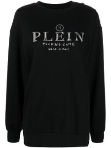 Philipp Plein sweat à logo imprimé - Noir