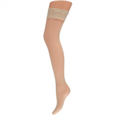Net stay-up kousen met kanten rand Net stay-up kousen met kanten rand