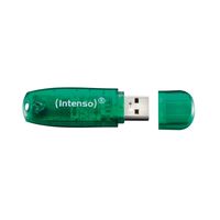 Intenso Rainbow Line USB flash drive 8 GB USB Type-A 2.0 Groen - thumbnail