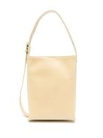 Jil Sander sac cabas Cannolo en cuir - Jaune - thumbnail