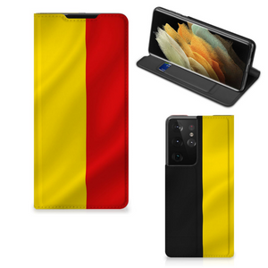 Samsung Galaxy S21 Ultra Standcase Belgische Vlag