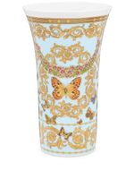 Versace vase Le Jardin de Versace en porcelaine (26 cm) - Bleu - thumbnail