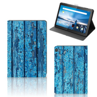 Lenovo Tablet M10 Tablet Book Cover Wood Blue