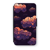 Patroon Wolken: iPhone XS Flip Hoesje