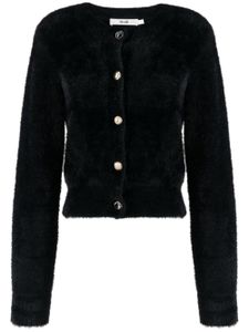 b+ab cardigan à franges - Noir