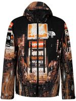 Supreme x TNF veste à fermeture zippée - Marron