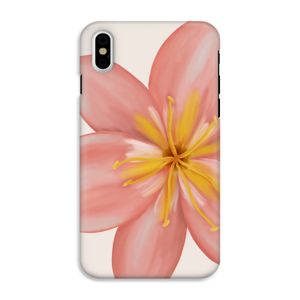 Pink Ellila Flower: iPhone XS Tough Case