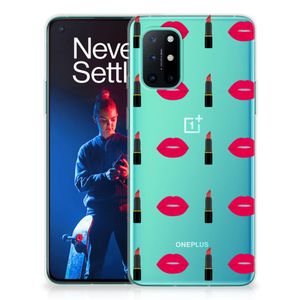 OnePlus 8T TPU bumper Lipstick Kiss