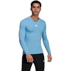 adidas Team Base Shirt - Bescherming en braces - Thermo kleding - Light Blue - maat L