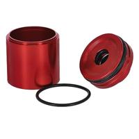 RockShox Unisex – volwassenen Debonair + afdichtkop, rood, 35 mm