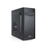 TOOQ TQC-5701U3C-B Semi-Tower ATX/MicroATX/Mini-ITX, 1 x USB 3.0, 2 x USB 2.0, HD-Audio, 9 Schijfbays, Staal, Zwart