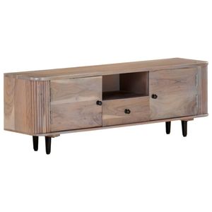 Tv-meubel 118x30x40 cm massief acaciahout