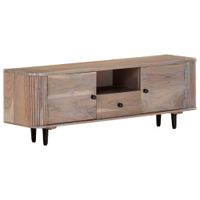 Tv-meubel 118x30x40 cm massief acaciahout