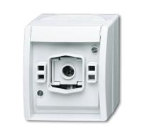 Busch-Jaeger Ocean lichtsignaal met E10-schroefdraad zonder lens of lampje, alpinwit